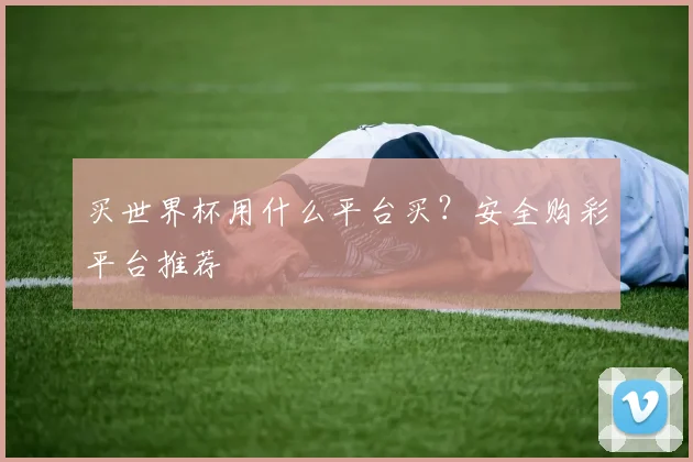 买世界杯用什么平台买?安全购彩平台推荐