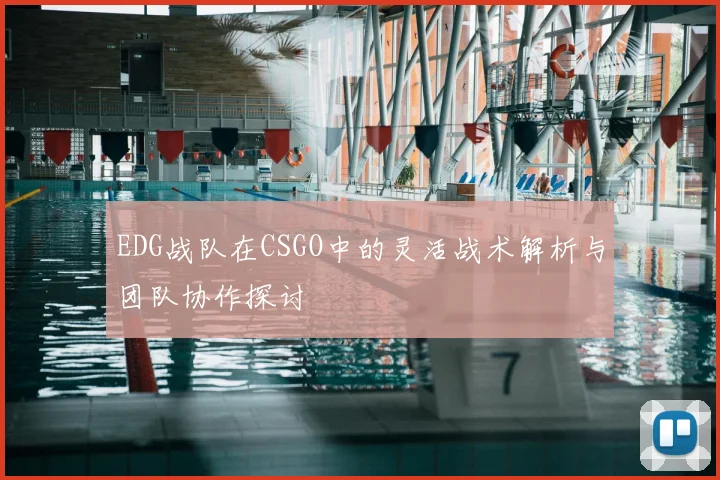 EDG战队在CSGO中的灵活战术解析与团队协作探讨