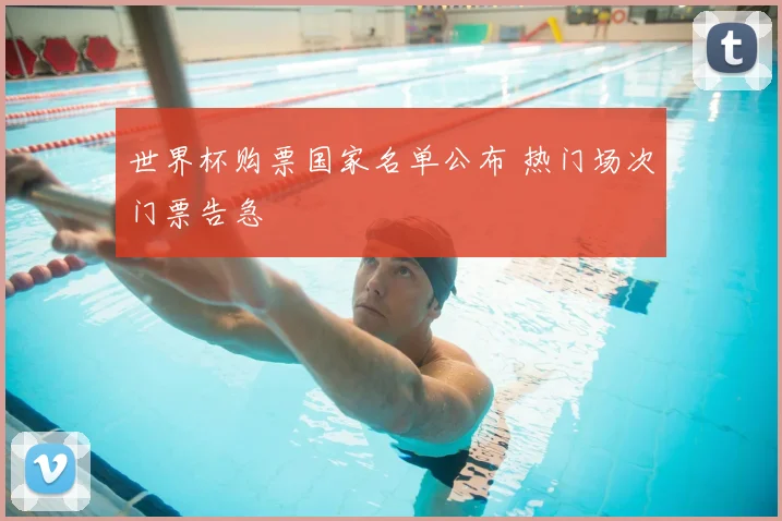 世界杯购票国家名单公布 热门场次门票告急